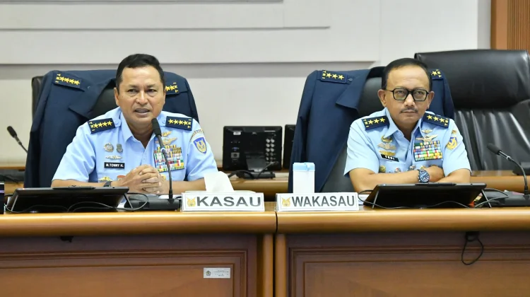 Air Force Chief Leads Third Draft Review of Indonesian Air Force Doctrine Revision