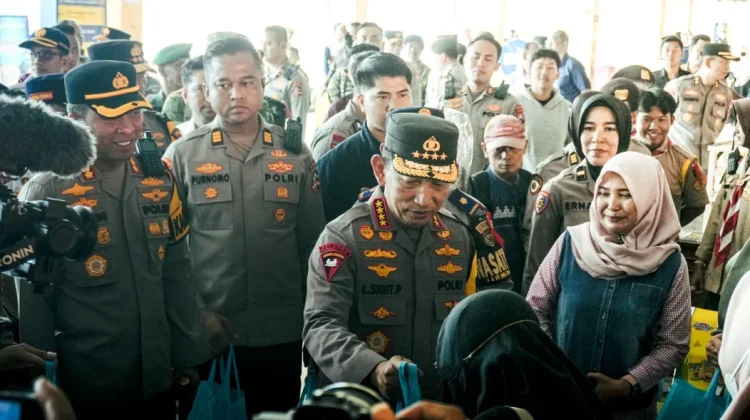 Indonesian Police Chief Inspects Purabaya Terminal Readiness Ahead of Eid Peak