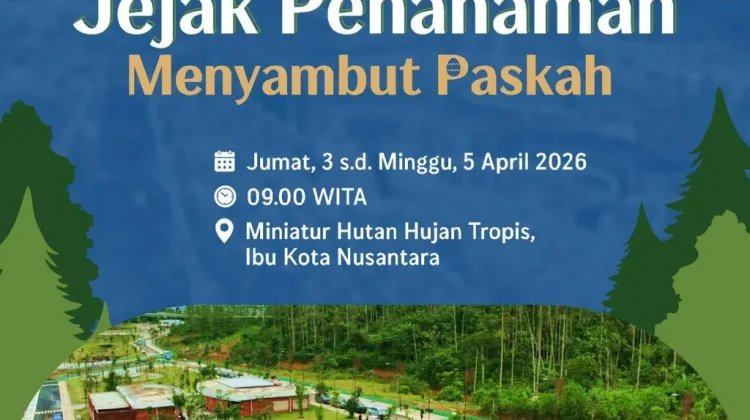 Plant Trees on Easter Holiday in Nusantara