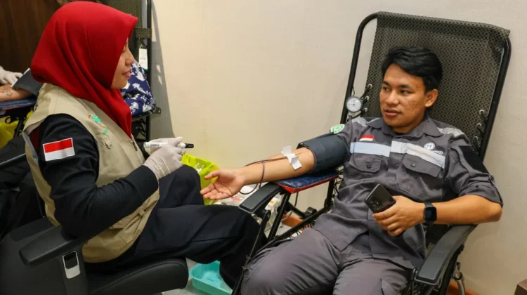 Nusantara Hosts Blood Drive, Health Screening