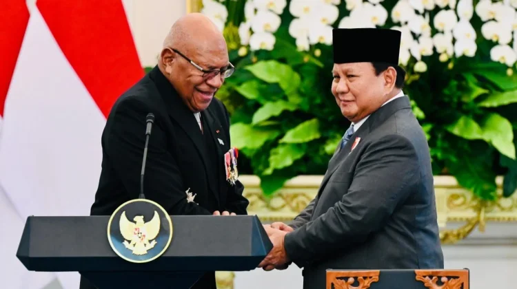 Prabowo Recounts Fiji PM Rabuka's Emotional Moment While Visiting Indonesia