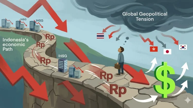 Rupiah Falls as Indonesia Stocks Slide