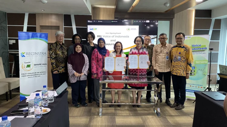 VOI and SHAPE Asia Launch Media Collaboration to Promote Healthy Food Environment