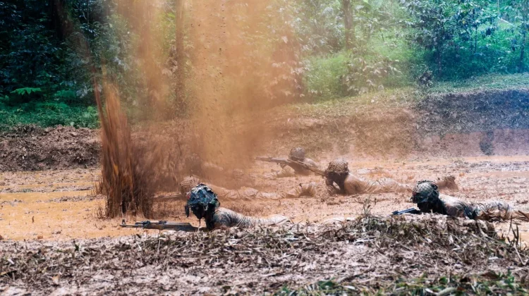 Indonesian Air Force Provides Jungle Combat Training for Pasgat Command Students