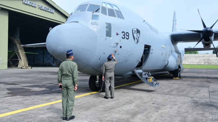 TNI AU Successfully Conducts First Independent Maintenance of Super Hercules
