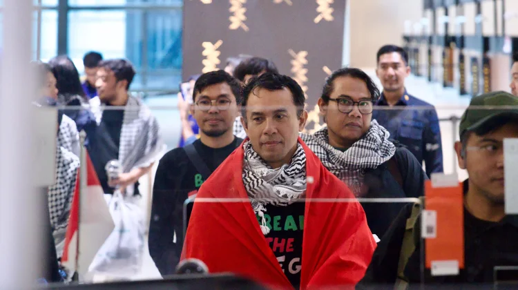 9 Indonesian Volunteers of Global Sumud Flotilla Arrive in Indonesia