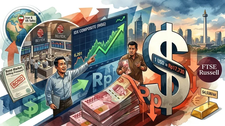 Rupiah Weakens, Stocks Recover