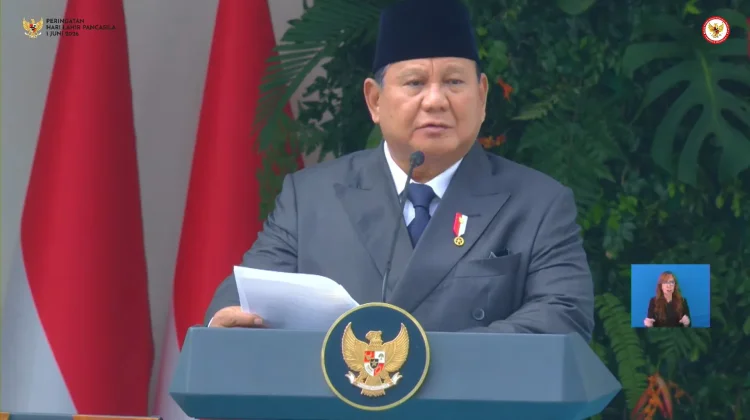 President Prabowo Emphasizes Pancasila Economy in National Ceremony