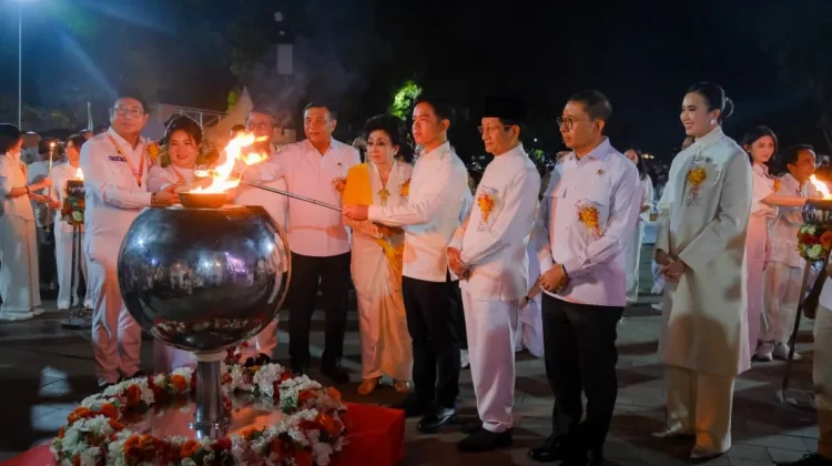 The Peak of the Vesak Celebration at Borobudur Temple