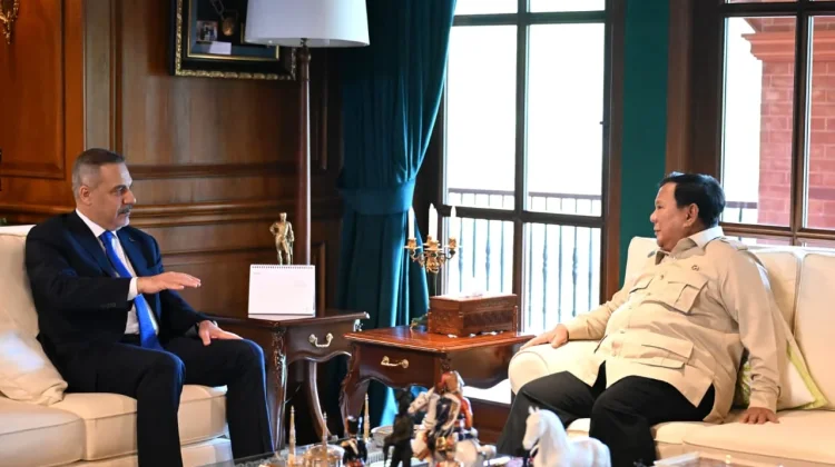 Prabowo and Turkish Foreign Minister Discuss Palestine and Middle East Situation