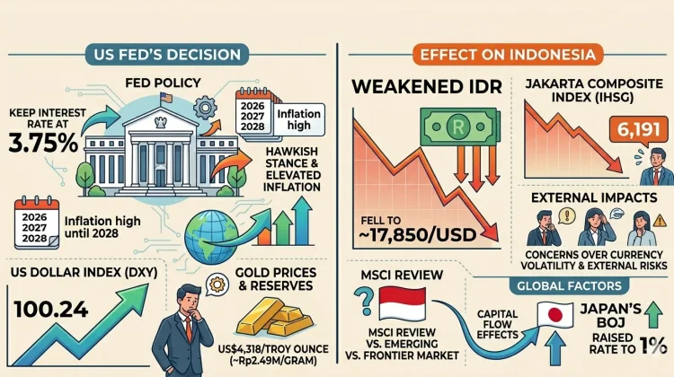 Rupiah Slides as Fed Holds Rates