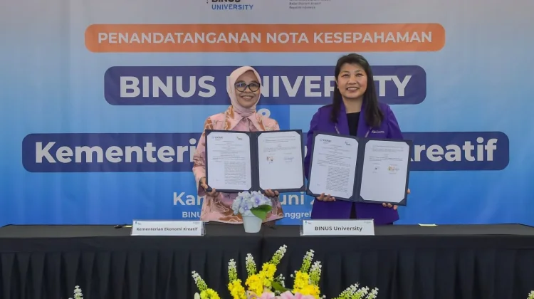 Creative Economy Ministry Signs MOU with BINUS