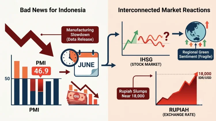 Indonesia's Financial Markets Face Economic Pressure