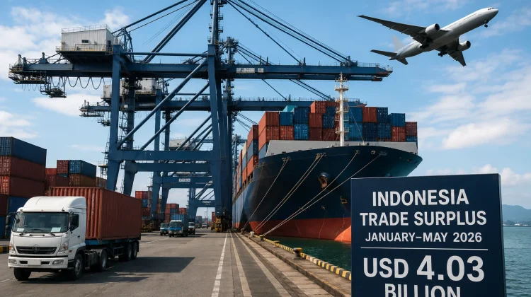 Indonesia Posts Billions of Dollars in Trade Surplus
