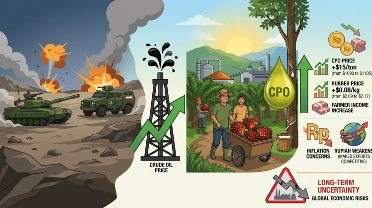 War Lifts Palm Oil and Rubber Prices