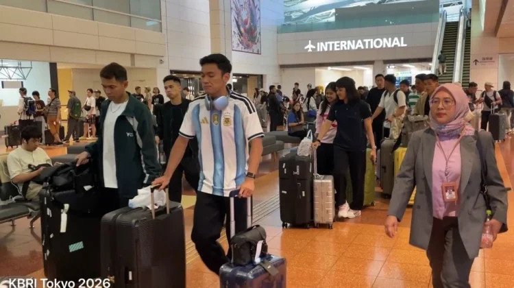 Indonesian Badminton Team Arrives in Tokyo for Japan Open 2026
