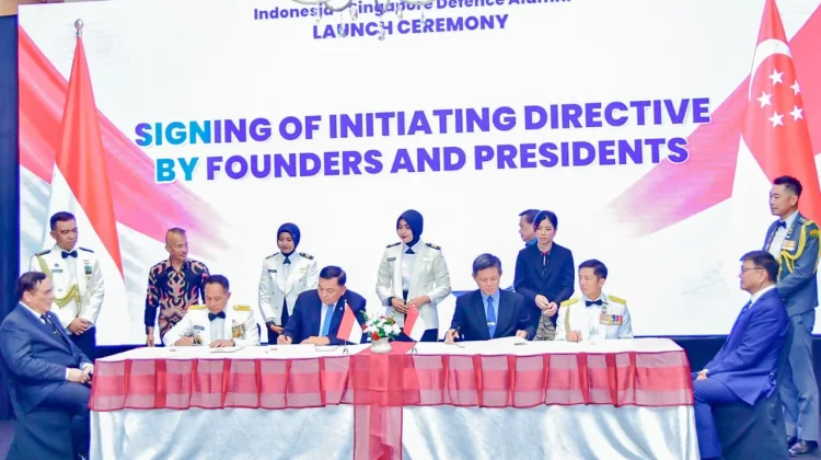 The Launch of PERSAHAN Enhances Indonesia-Singapore Defense Cooperation