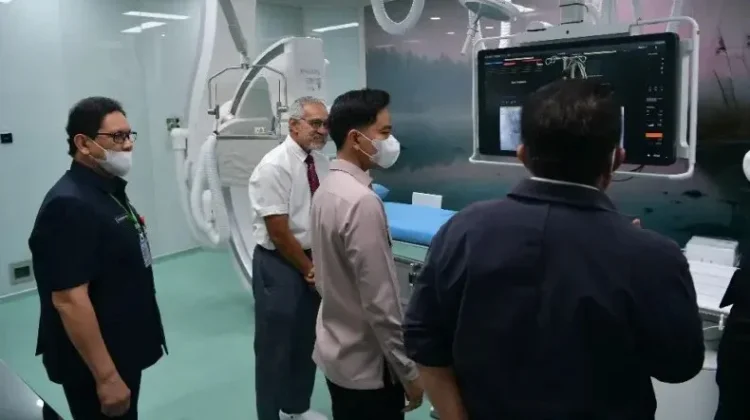 VP Gibran Visit South Sumatra Hospital to Ensure Healthcare Improvement