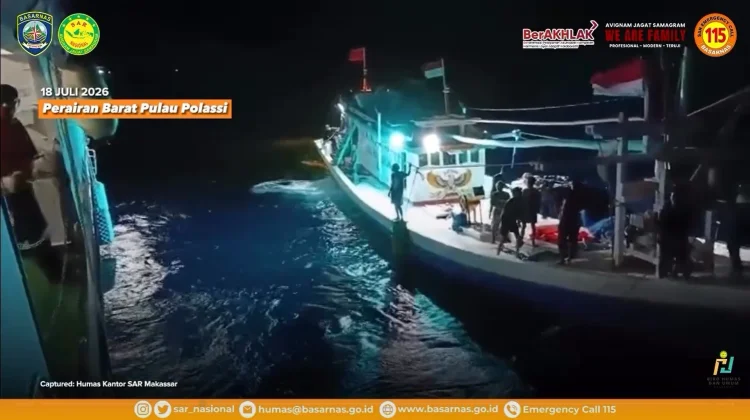 Five Survivors Rescued from the Sinking of Nurul Salsa in South Sulawesi Waters