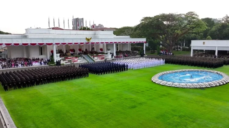 President Prabowo Inaugurates More Than 1,700 Young Military-Police Officers