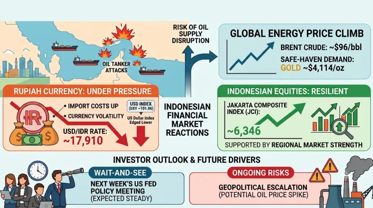 Oil Rises, Rupiah Weakens before Fed Decision