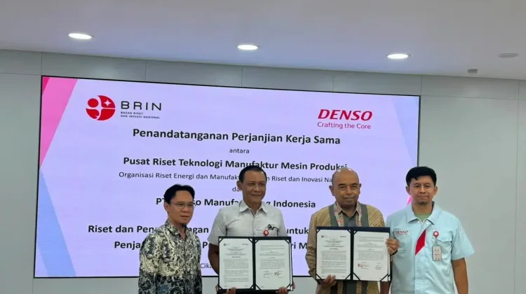 BRIN, Denso Indonesia Develop Smart Manufacturing Systems