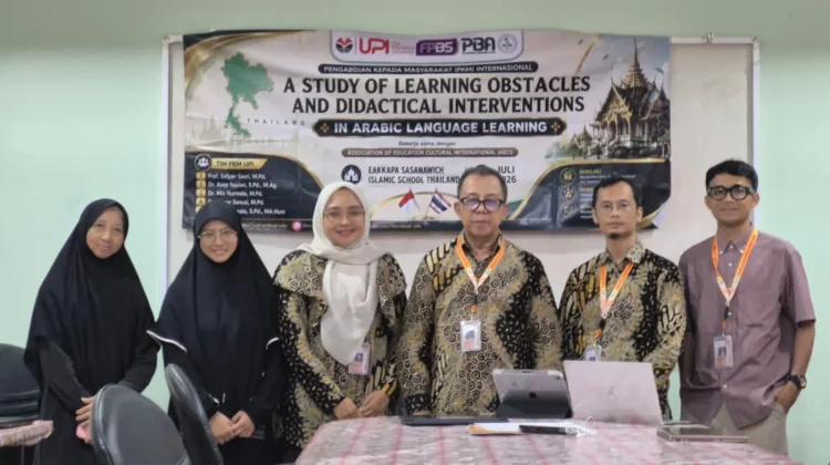 PBA UPI held study of obstacles and didactical intervention in Arabic Learning