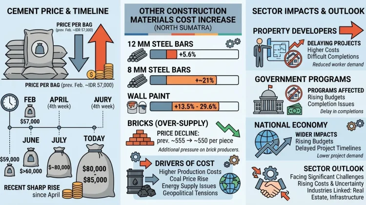 Cement Prices Surge 49% amid Iran-US War