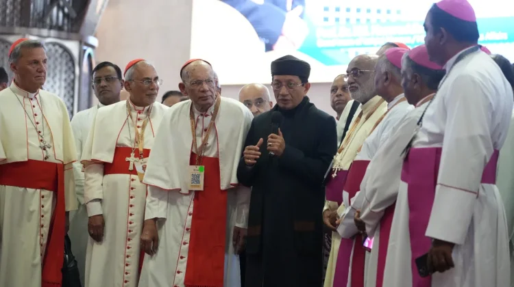 120 FABC Cardinals and Bishops Visit Istiqlal-Cathedral Friendship Tunnel