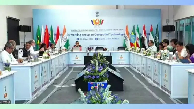 BRIN Leads Indonesia's Delegation at BRICS Geospatial Summit in India
