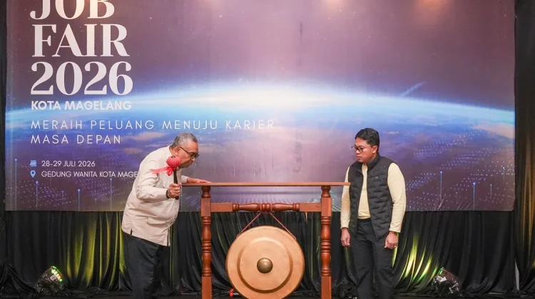 Indonesian Government Opens Job Fair in Magelang