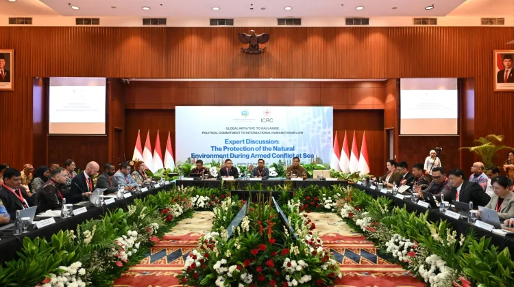 Indonesia, ICRC Discuss Environmental Protection in Naval Warfare