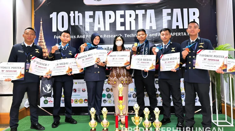 Six Surabaya Maritime Students Win Grand Champion in Thailand