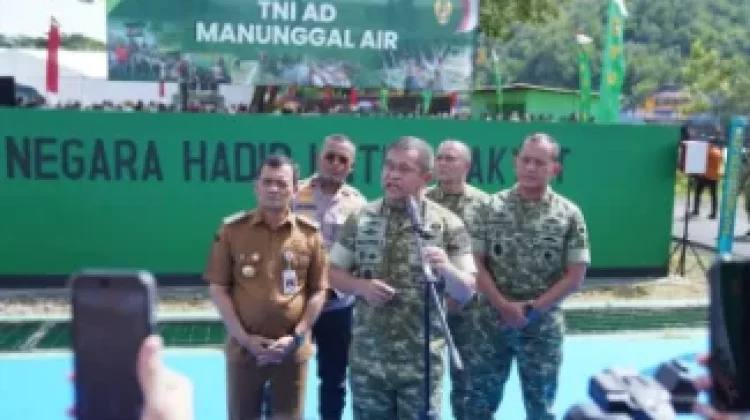 Indonesian Army Builds Irrigation Facilities to Support Agricultural Land
