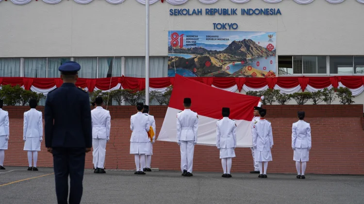 Indonesian Embassy in Tokyo Holds 81st Indonesian Independence Day Ceremony