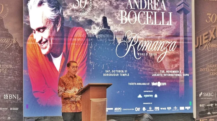 Indonesia Uses Andrea Bocelli Concert to Boost Cultural Diplomacy