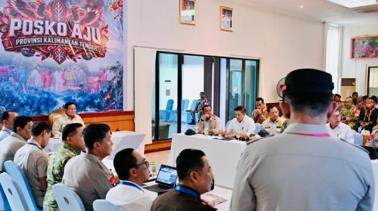 Prabowo Visits Central Kalimantan as Authorities Battle Widespread Forest Fires