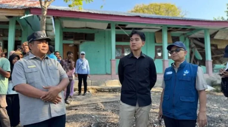 VP Gibran Requests Accelerating Schools Recovery After Flores Earthquake