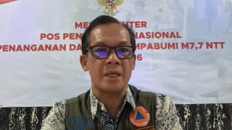 BNPB Speeds Up Aid Distribution for NTT Earthquake Victims