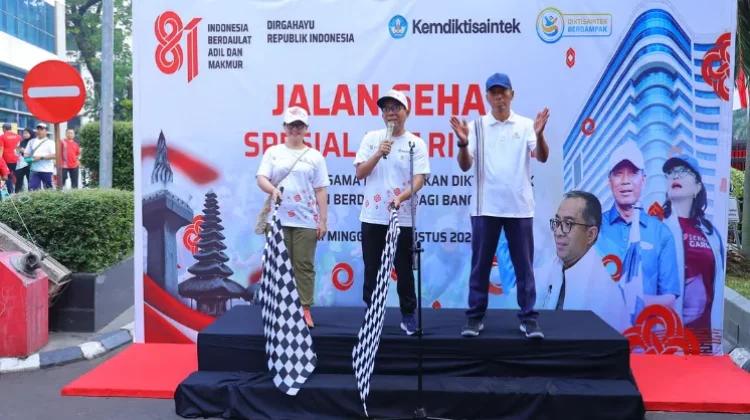 Indonesia’s Higher Education Ministry Promotes Unity Through Healthy Walk