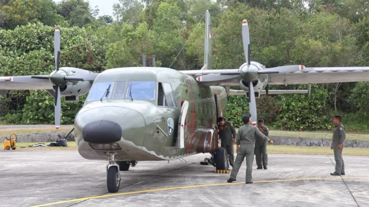 TNI AU Conducts Weather Modification to Help Curb Forest and Land Fires