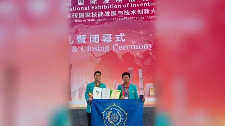 UMS Architecture Students Win Silver Medal in China