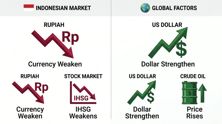 Global Tensions Sink Rupiah and Stock Market