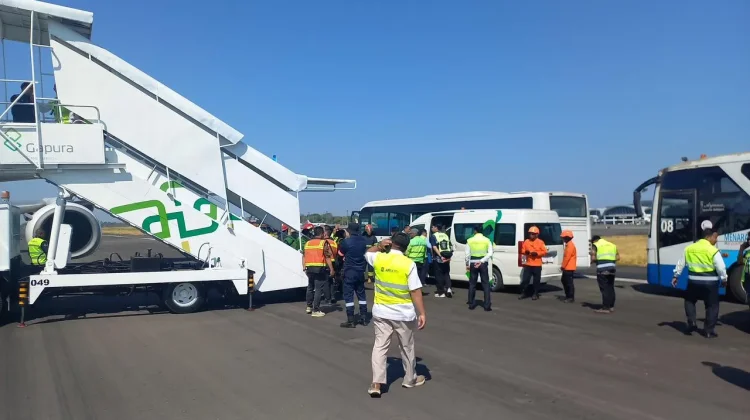 Transportation Ministry Ensures GA604 Tire Incident Handled Safely