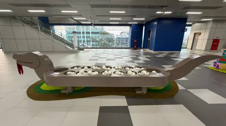 "Pesta Riang Nusantara" Culture at MRT Jakarta