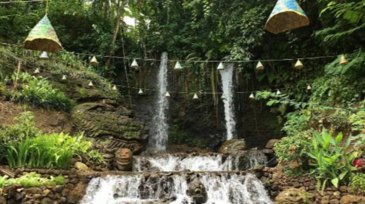Legomoro Twin Waterfall Offers Nature Escape in Banyuwangi