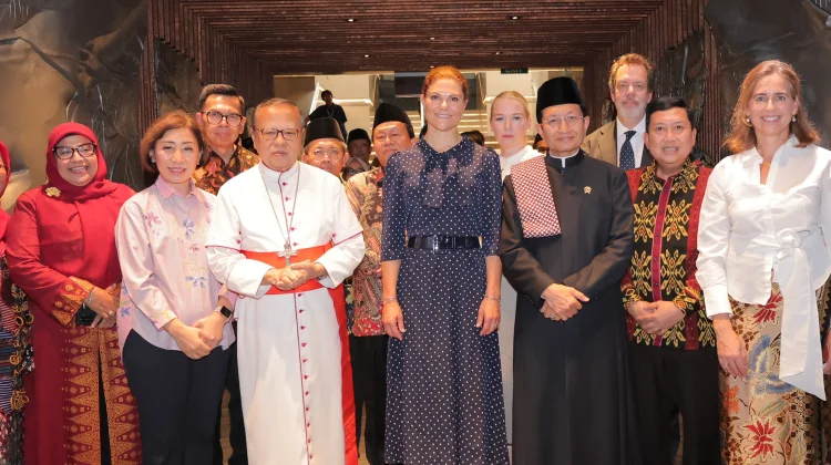 Swedish Crown Princess Visits Indonesia