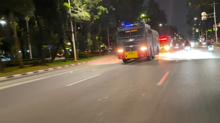 Police Respond To Mount Anak Krakatau Eruption Impact