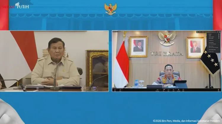 Prabowo Orders Firm Police Action against Fire Corporations