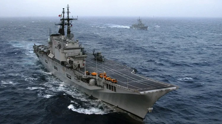 Ex-Italian Aircraft Carrier to be Refurbished into Helicopter and Drone Carrier